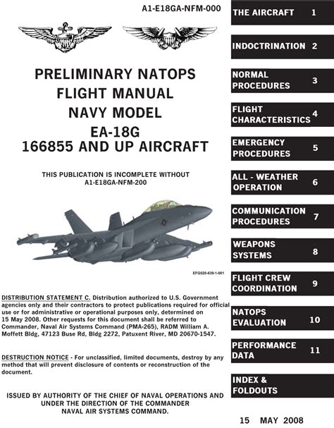 Boeing F 18ef Super Hornet Flight Manuals
