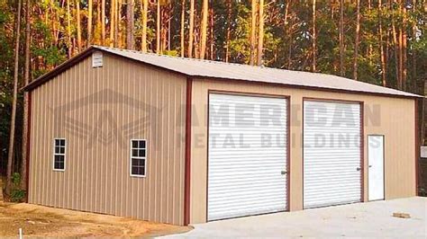 24x30 Metal Garage Buy Prefabricated Building At A Great Price