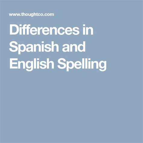 4 Ways To Improve Your Spanish Spelling English Spelling Spelling