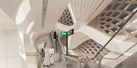 Riyadh Metro Station Snøhetta