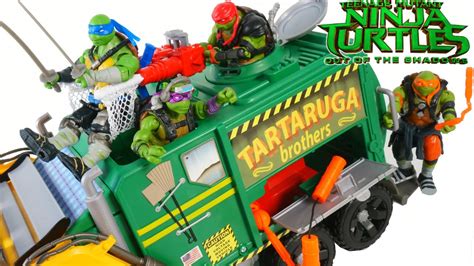 Teenage Mutant Ninja Turtles 2 Tactical Truck Duel Shredder Foot Clan
