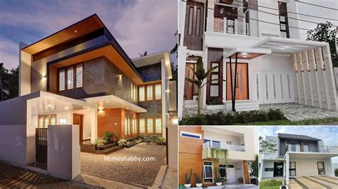 Desain Rumah Minimalis Modern 2 Lantai Dengan Fasad Yang Terlihat