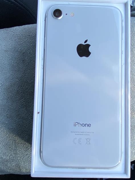 For Sale Apple Iphone 8 64gb Whitesilver With Box Battery 100