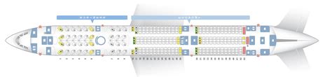 Seat Map Airbus A350 900 Qatar Airways Best Seats In The Plane