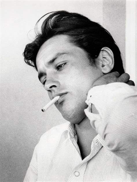 Alain Delon Photographed By Luc Fournol 1960s Alain Delon French