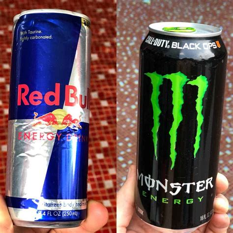 Monster Vs Red Bull Find Out Whats For You Energy Drink Info