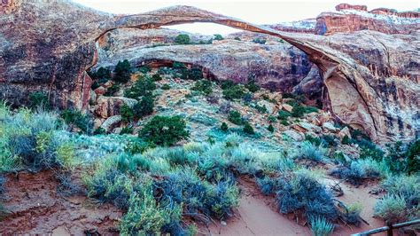 Amazing Are Natures Ways Landscape Arch Is Longest Arch L Flickr
