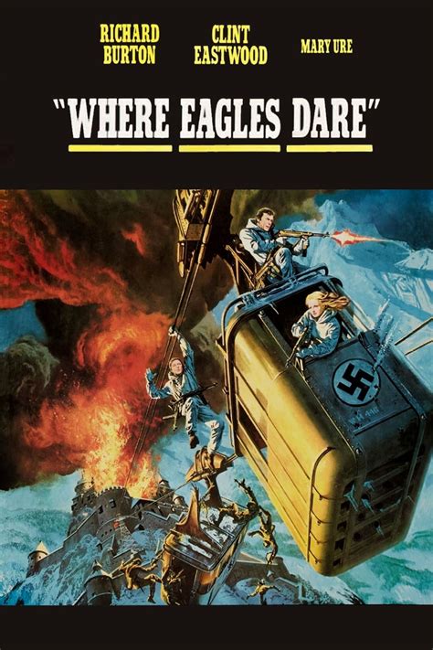 Where Eagles Dare 1968 Posters — The Movie Database Tmdb