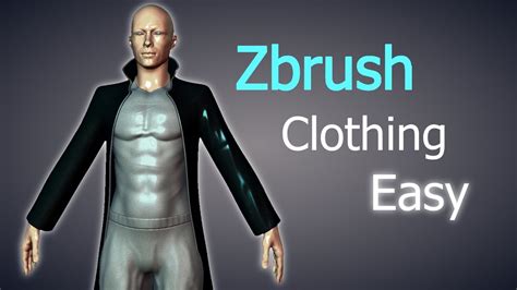 Zbrush Clothing Tutorial Simple Folds Youtube