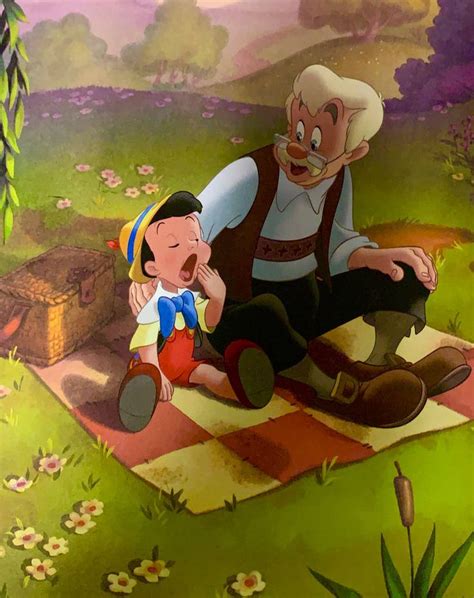 Pinocchio Getting Tired By Yingcartoonman On Deviantart Walt Disney
