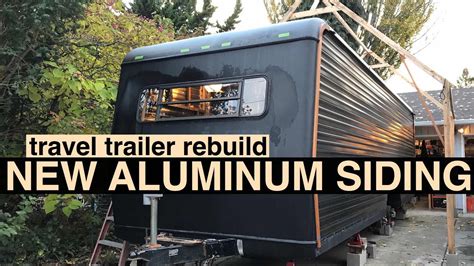 New Aluminum And Fiberglass Rv Siding Youtube