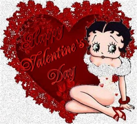 Betty Boop Happy Valentines Day 718×650 Betty Boop Art Betty