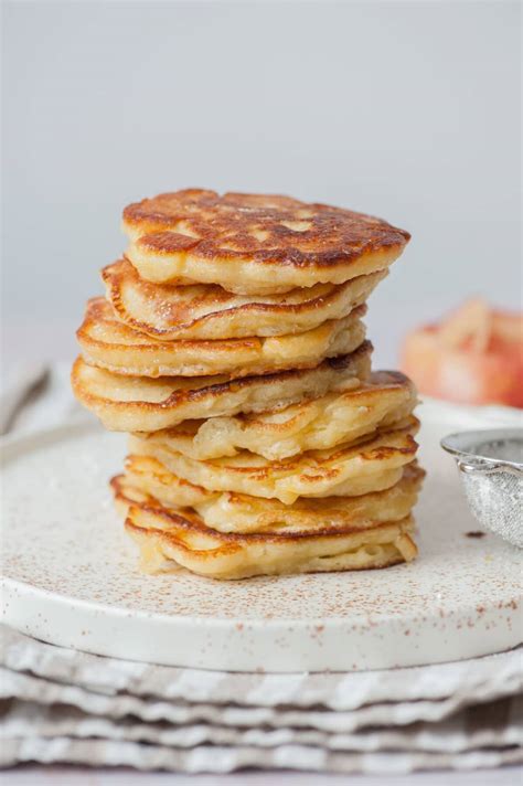 Polish Apple Pancakes With Yeast Everyday Delicious