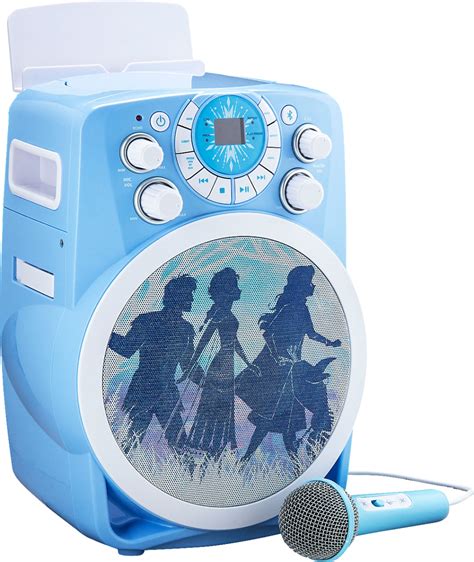 Best Buy Kiddesigns Disney Frozen Ii Cdg Portable Karaoke System