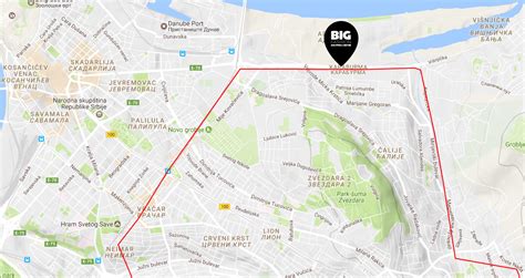 Karaburma Beograd Mapa Mapa Mcdonald
