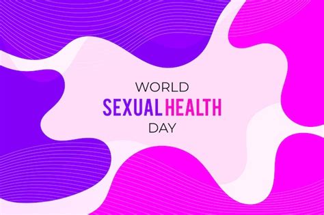 Free Vector World Sexual Health Day Abstract Background