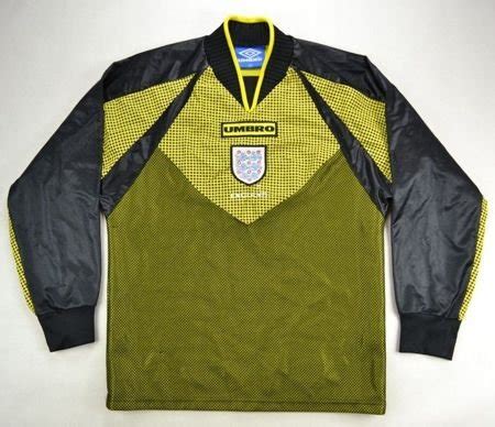 +44 1647 632006 subside sports global. 1998-99 ENGLAND GOALKEEPER SHIRT L. BOYS Football / Soccer ...