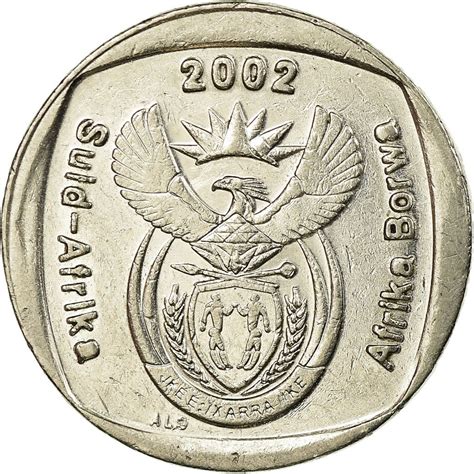 One Rand 2002 Coin From South Africa Online Coin Club
