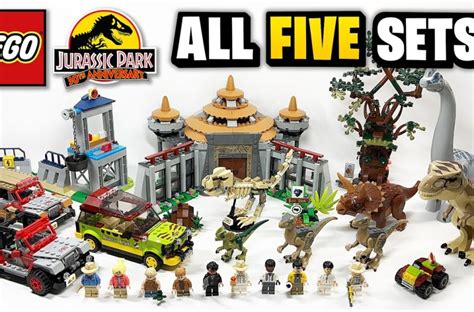 Every Lego Jurassic Park 30th Anniversary Sets Review Brickhubs