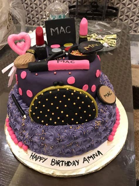 This awesome makeup themed cake was created for a sweet 16 birthday party. Get best makeup theme birthday cake at the fair price ...