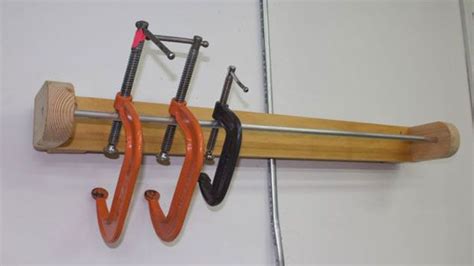 Build A Wall Mounted Clamp Rack To Keep Your Favorite Clamps At Arm S
