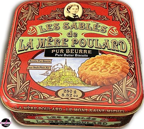 Euro Food Depot La Mère Poulard Biscuit Factory Pure Butter Biscuits French Gourmet Food