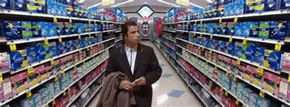 Animated Travolta Confused Supermarket Customer Funny Gifs
