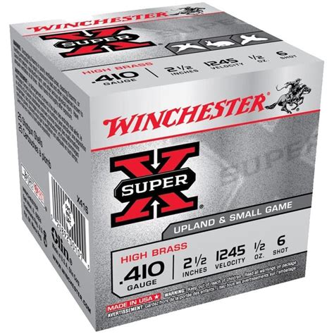 winchester 2 1 2 410 gauge 6 super home hardware
