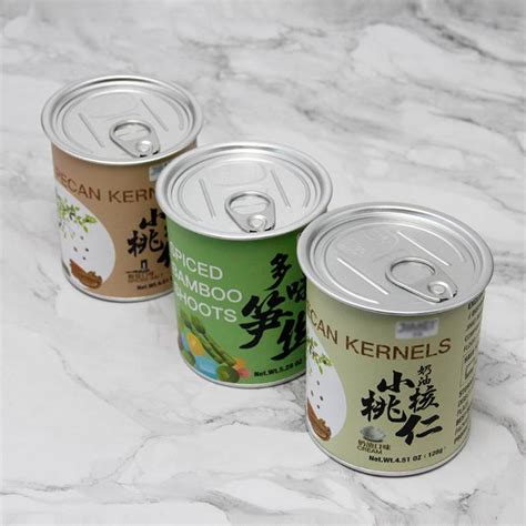 Airtight Paper Tube Cans Packaging With Easy Open Lid Tamper Proof