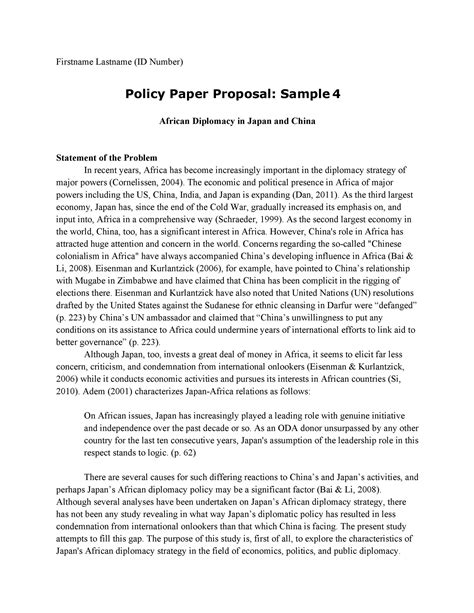 30 Professional Policy Proposal Templates And Examples Templatelab