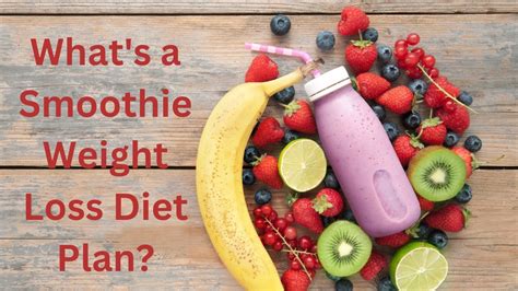 Whats A Smoothie Weight Loss Diet Plan Youtube