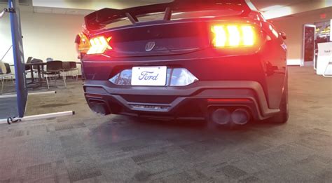 2024 Ford Mustang Dark Horse Exhaust Sounds Excellent Video