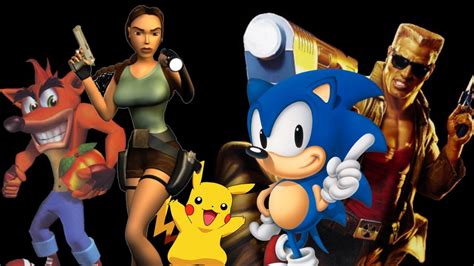 Top 10 Memorable Video Game Characters Of The 1990s Youtube