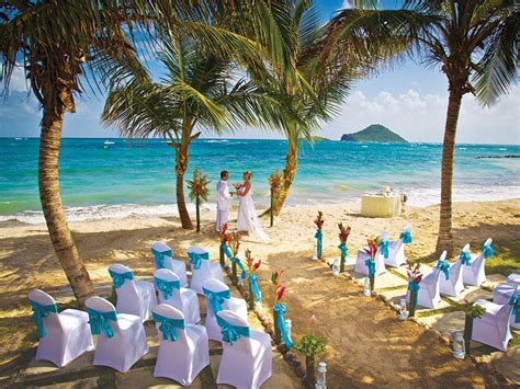 Wedding Pictures All Inclusive Resort St Lucia Coconut Bay All