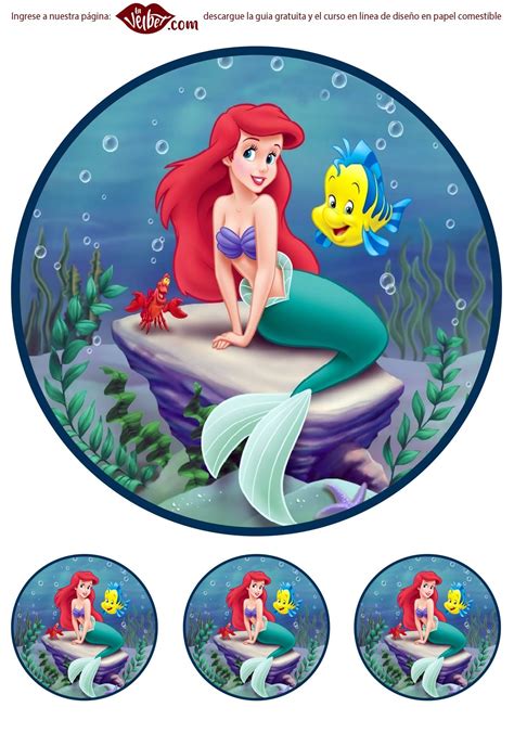 Plantillas ⭐ Personajes De La Sirenita Imagenes De Sirenas Ariel