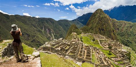 Taking Photos Of Machu Picchu Peru The Carey Adventures