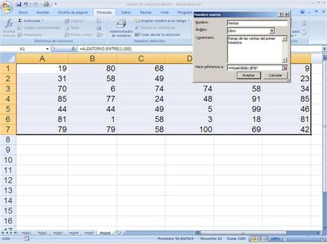 Rangos En Excel ¿cuÁles Son Y DefiniciÓn