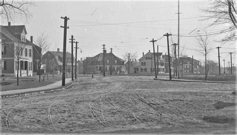 First find out what's the voltage of the line ,the pole are carrying. Vintage Photographs > Billerica, MA, 1903. Trolley and ...