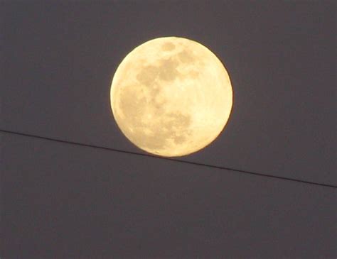 January Full Moon Balancing On A Wire L Marshall Flickr