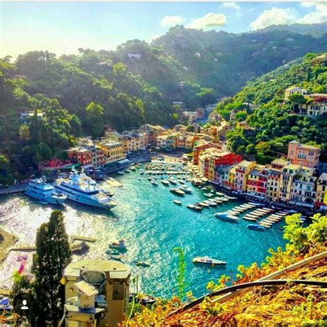 Portofino Italy Luoghi Meravigliosi Paesaggi Idee Per Le Vacanze