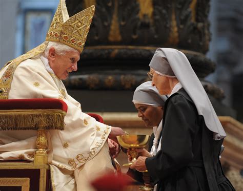 Canonization Homily Of Pope Benedict Xvi Excerpts Little Sisters Of