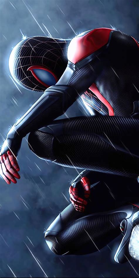 1080x2160 Spider Man In Rain 4k One Plus 5thonor 7xhonor View 10lg