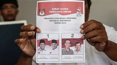 Indonesia Election Joko Widodo Re Elected As President Bbc News
