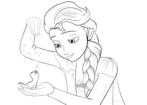 Frozen 2 Colouring Pages Elsa Free Coloring Page Images