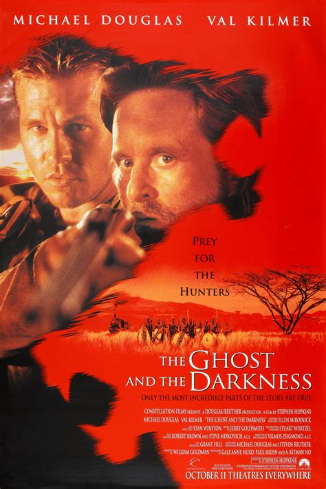 The Ghost And The Darkness 1996 Posters — The Movie Database Tmdb