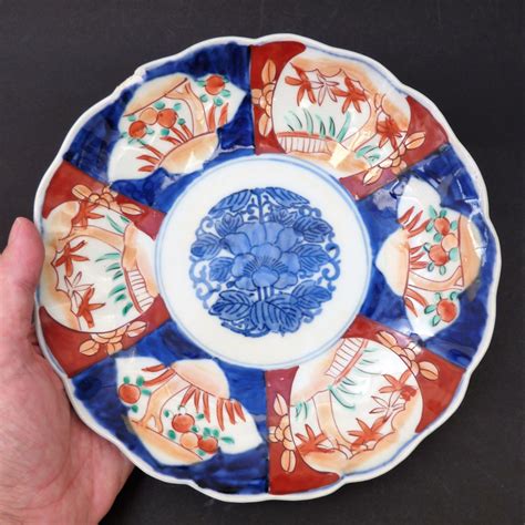 Japanese Imari Porcelain Plate Japanese Meiji Porcelain La Vitrine De Caroline