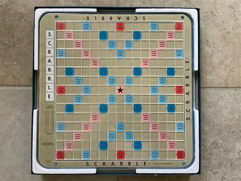 Vintage 1982 Deluxe Edition Scrabble W Turntable Board Game Values Mavin