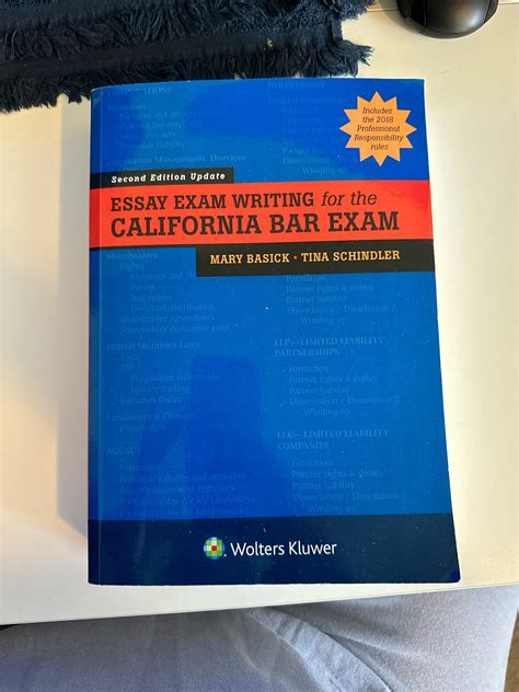 CA Bar Materials - Mary Basick : r/CABarExam