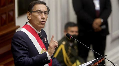 Congreso De Perú Destituye Al Presidente Martín Vizcarra Dw 10112020