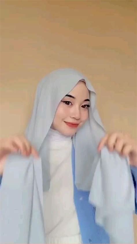 Lilit Sana Lilit Sini Selesai Tutorial Pashmina No Pin Gaya Hijab